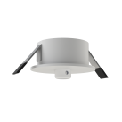 Vamzdžių komplektas, įleidžiamas į sieną, %D860 mm, tekstūruotas baltas, be apšvietimo