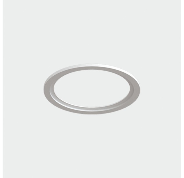 Kidal 3771/10 Tekstūruotas baltas adapteris %D8125 mm Be apšvietimo, be montavimo