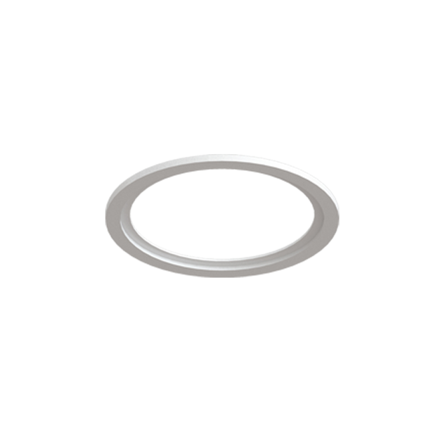 Kidal 3771/10 Tekstūruotas baltas adapteris %D8125 mm Be apšvietimo, be montavimo