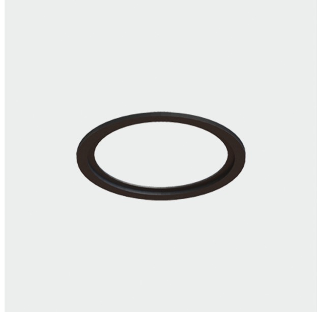 Kidal 3771/10 Tekstūruotas juodas adapteris %D8125 mm Be apšvietimo, be montavimo