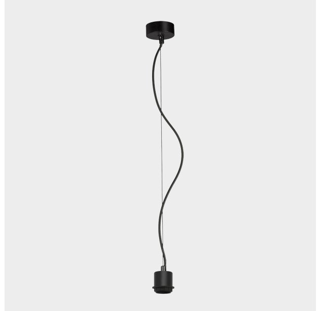 „Tiga“ pakabinamų šviestuvų rinkinys 3707, tekstūruota juoda, LED E27 15 W, CL.I