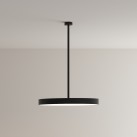 Pakabinamas šviestuvas Tija %D819x750 mm, tekstūruotas juodas, CL.I, be apšvietimo