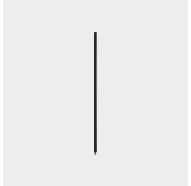 Išplėstinis sėdynės strypas %D819x750 mm, tekstūruotas juodas