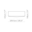 Gregal Module Led 2520/52 White/Opal, LED 18 W, 1800 lm, CRI 80, CL.II, reguliuojamas šviesos stiprumas, Kelvinas 3000–4000–6500
