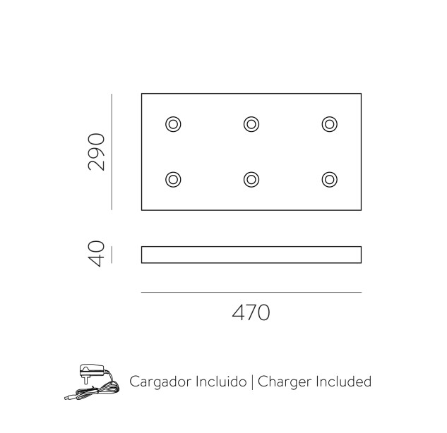 Kit Electric Charging Multiple 1/6 8218 Stroll Black, be apšvietimo