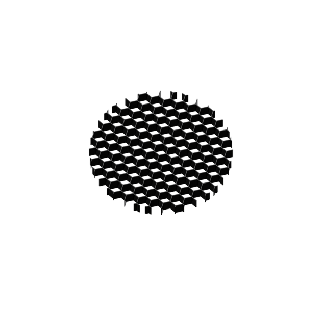 Gina Lens Honeycomb %D857mm