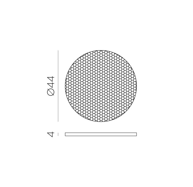 Gina Lens Honeycomb %D857mm