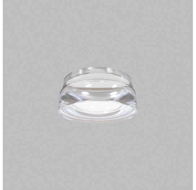Vamzdinis gaubtas %D860 mm, skaidrus/šlifuotas