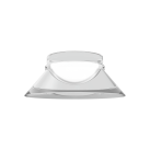 Vamzdinis gaubtas %D860 mm, skaidrus/šlifuotas