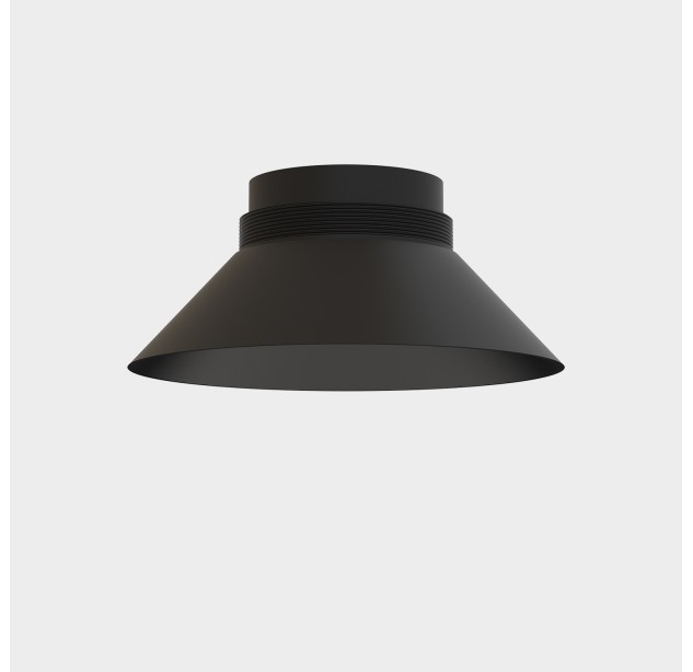 Vamzdinis gaubtas %D8115 mm, tekstūruotas juodas