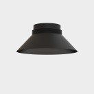 Vamzdinis gaubtas %D8115 mm, tekstūruotas juodas
