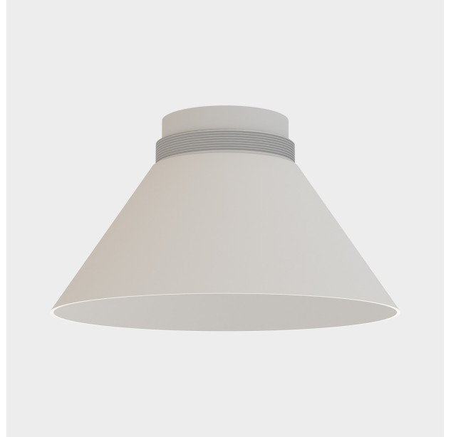 Vamzdinis gaubtas %D8140 mm, tekstūruotas, baltas