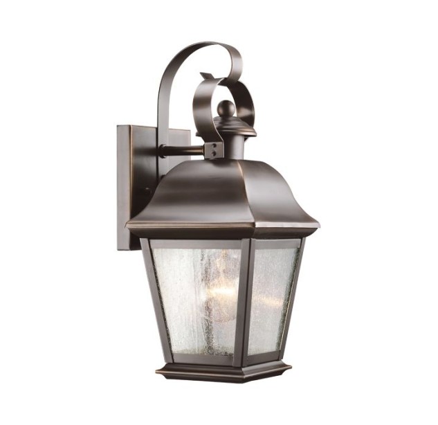 Sieninis lauko šviestuvas MOUNT VERNON 60W E27 KL-MOUNT-VERNON2-S-OZ Sieninis lauko šviestuvas MOUNT VERNON 60W E27 KL-MOUNT-VERNON2-S-OZ