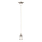 Pakabinamas šviestuvas WAVERLY 60W E27 KL-WAVERLY-MP-CLP Pakabinamas šviestuvas WAVERLY 60W E27 KL-WAVERLY-MP-CLP
