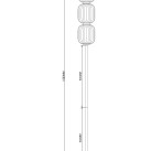AKARI 20 LED 3000/4500/6500 Floor Lamp  LD31291/20W