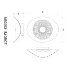 Sieninis šviestuvas DIOP 8 LED 3000  MB2293-1M-3BGT