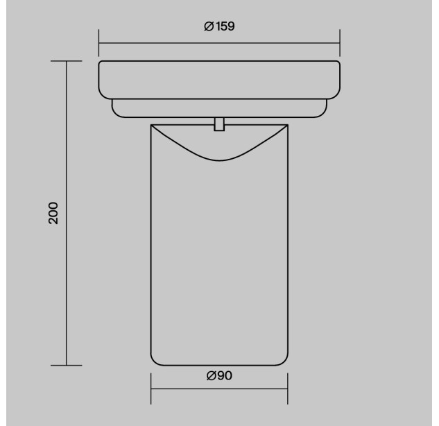 Įkraunamas šviestuvas TOPO 5W 2700K MOD508TL-L5GRK Įkraunamas šviestuvas TOPO 5W 2700K MOD508TL-L5GRK