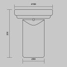 Įkraunamas šviestuvas TOPO 5W 2700K MOD508TL-L5GRK Įkraunamas šviestuvas TOPO 5W 2700K MOD508TL-L5GRK