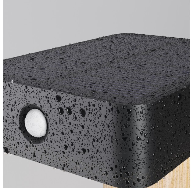 Lauko šviestuvas NORDIS 2W 3000K O140WL-L2BK Lauko šviestuvas NORDIS 2W 3000K O140WL-L2BK