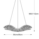 Pakabinamas šviestuvas TIARA 42 G9 W ZALEŻNOŚCI OD ŻARÓWKI  P0221-08M-F7AC