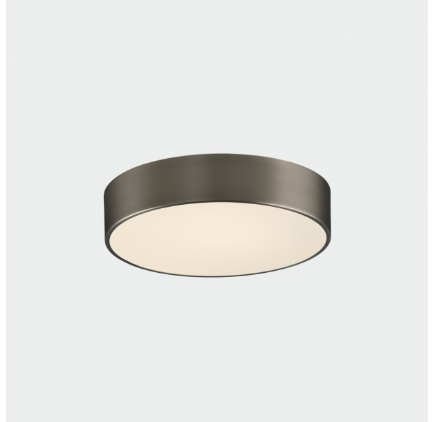 Dins Lubinis šviestuvas %D8260 mm Matinis nikelis, LED 18 W 1890 lm, CRI90 CL.II IP44, 2700 K–3000 K–4000 K Slankusis jungiklis, Dim. DALI/Push, MULTI-PACK, ON-DEMAND **