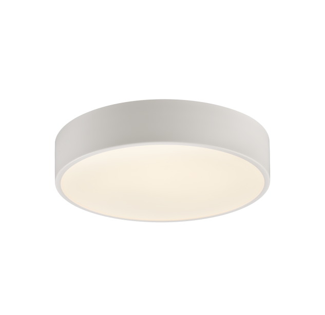 Dins Lubinis šviestuvas %D8320 mm Balta RAL 9016, LED 24W 2520lm, CRI90 CL.II IP44, 2700K-3000K-4000K Slankusis jungiklis, Dim. Triac, MULTI-PACK, ON-DEMAND **