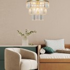 Pakabinamas šviestuvas TIFANNY 40W P17127-4-1GD