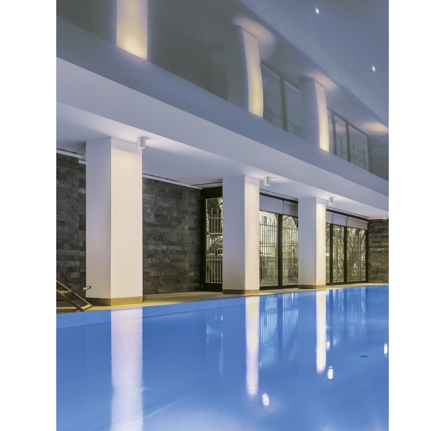 Nori Lubinis šviestuvas 2044/10 Tekstūruotas baltas, LED E27 15 W, CL.I IP65