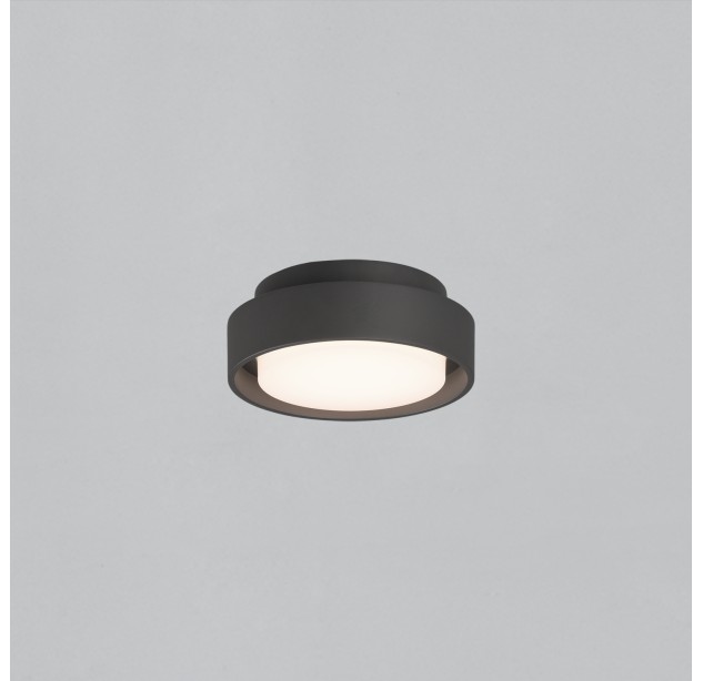 Kuma lubinis šviestuvas 2082/16 tekstūruotas antracitas, LED 10 W 630 lm, CRI90 CL.I IP65, Kelvinas 2700 K–3000 K, slankusis jungiklis