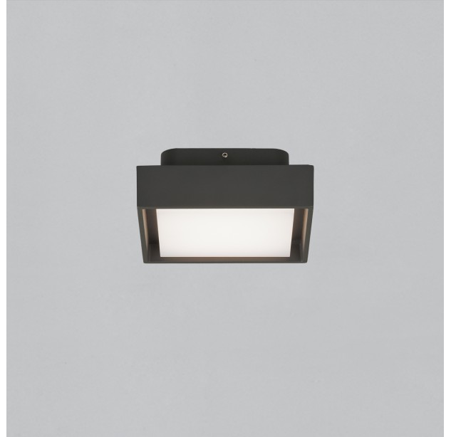 Nexus lubinis šviestuvas 2083/15 tekstūruotas antracitas, LED 10 W 630 lm, CRI90 CL.I IP65, Kelvinas 2700 K–3000 K, slankusis jungiklis