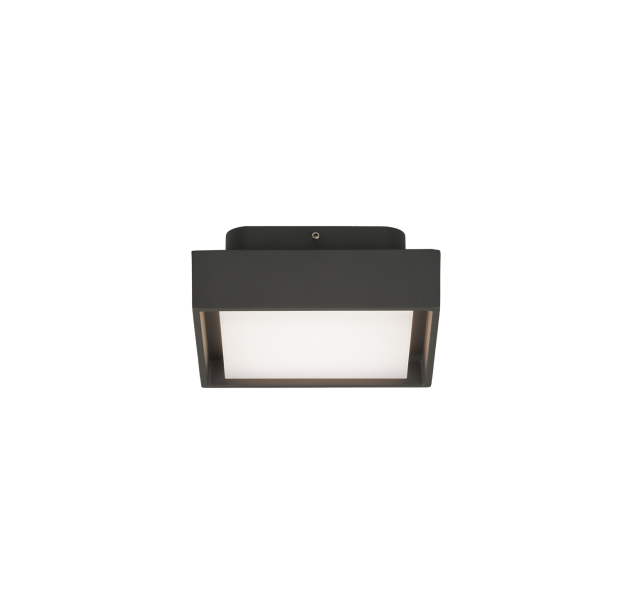 Nexus lubinis šviestuvas 2083/15 tekstūruotas antracitas, LED 10 W 630 lm, CRI90 CL.I IP65, Kelvinas 2700 K–3000 K, slankusis jungiklis