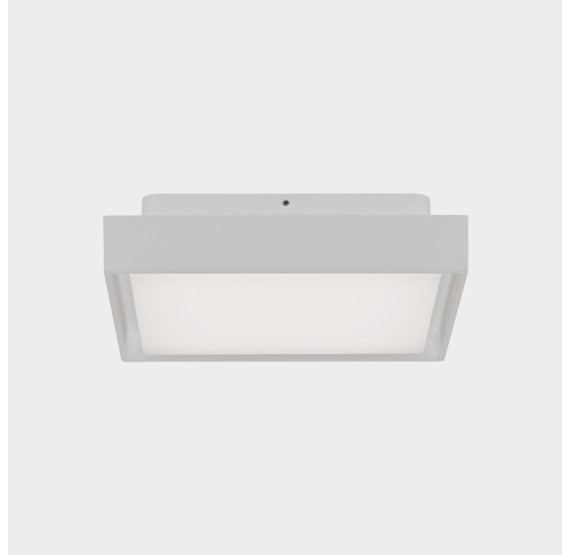 Nexus lubinis šviestuvas 2083/23 tekstūruotas baltas, LED 14 W, 1060 lm, CRI 90, CL.I, IP65, 2700–3000 K, slankusis jungiklis