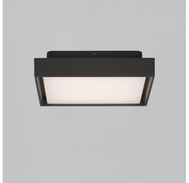 Nexus lubinis šviestuvas 2083/23 tekstūruotas antracitas, LED 14 W 1060 lm, CRI 90, klasė I, IP65, 2700–3000 K, slankusis jungiklis