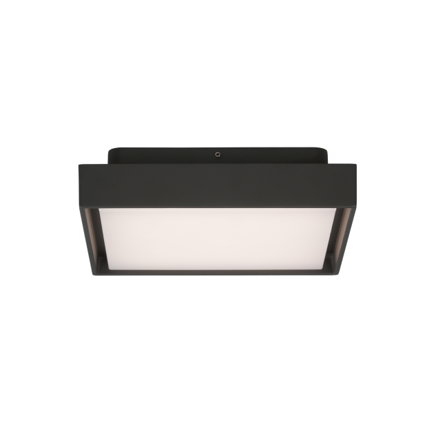 Nexus lubinis šviestuvas 2083/23 tekstūruotas antracitas, LED 14 W 1060 lm, CRI 90, klasė I, IP65, 2700–3000 K, slankusis jungiklis