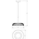 Pakabinamas šviestuvas SOLVIA 10 LED 3000 P230757601 Pakabinamas šviestuvas SOLVIA 10 LED 3000 P230757601