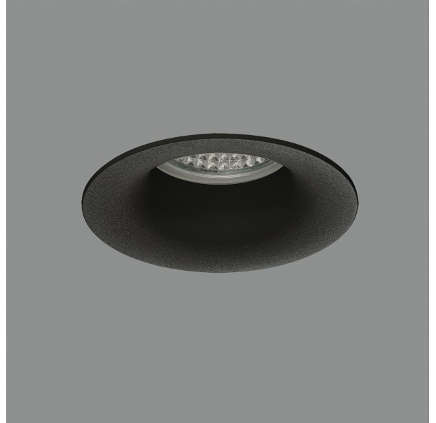 Winka Recessed 3557/8 Textured Black, LED GU10 8W, Class II