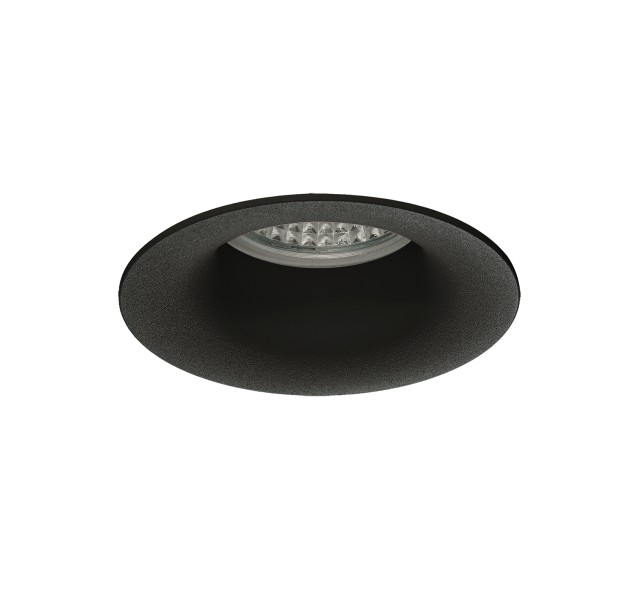 Winka Recessed 3557/8 Textured Black, LED GU10 8W, Class II
