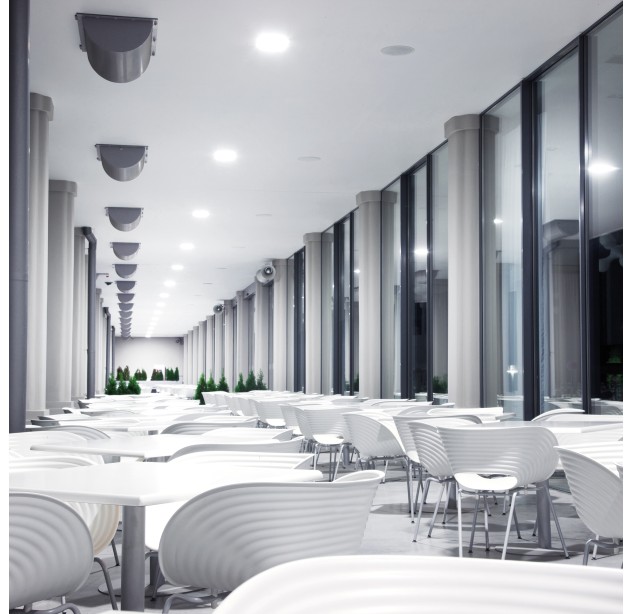 Winka Recessed 3557/8 Technical Gold, LED GU10 8W, CL.II
