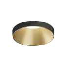 Einar Recessed 3558/8 Tekstūruota juoda/Tech Gold, LED GU10 8 W, CL.II
