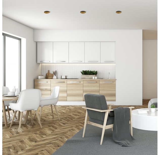 Einar Recessed 3558/8 Tekstūruota juoda/Tech Gold, LED GU10 8 W, CL.II