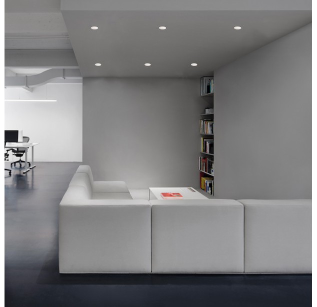 Nork Recessed 3677/9 Textured White, LED GU10 8 Вт, CL.II IP64/IP20