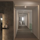 Spectra lubinis šviestuvas 3731/12 tekstūruotas baltas, LED 7 W, 3000 K, 770 lm, CRI 90, CL.I, IP65, dim. Triac, ON-DEMAND **