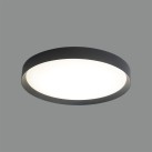 Minsk Lubinis šviestuvas 3758/40 Tekstūruotas juodas, LED 22 W 3225 lm, CRI90 CL.I, integruotas LED, 2700 K–3000 K–4000 K slankusis jungiklis, dim. DALI/Push, ON-DEMAND **