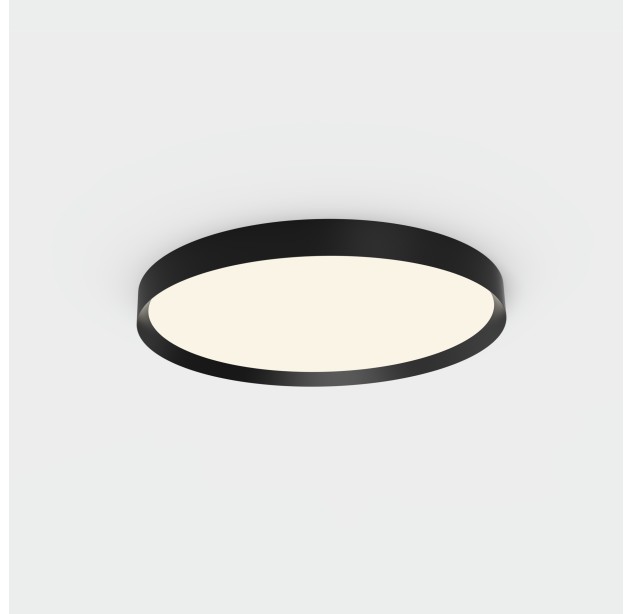 Minsko lubinis šviestuvas 3758/60 Tekstūruotas juodas, LED 39 W 6050 lm, CRI90 CL.I, integruotas LED, 2700 K–3000 K–4000 K slankusis jungiklis, dim. Triac, ON-DEMAND **