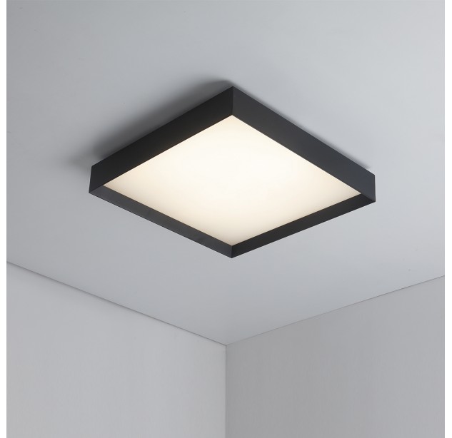Miuncheno lubinis šviestuvas 3759/40, tekstūruotas juodas, LED 22 W, 3225 lm, CRI 90, CL.I, integruotas LED, 2700 K–3000 K–4000 K slankusis jungiklis, dimeriuotas triaku, ON-DEMAND **