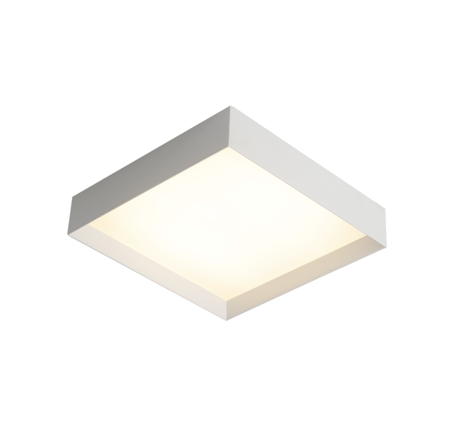 Miuncheno lubinis šviestuvas 3759/30 Tekstūruotas baltas, LED 18 W 2520 lm, CRI90 CL.I, integruotas LED, 2700 K–3000 K–4000 K slankusis jungiklis, dim. Triac, ON-DEMAND **