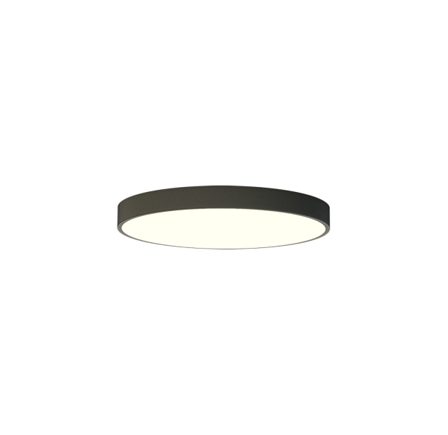 London Lubinis šviestuvas 3760/60 Tekstūruotas juodas, LED 39 W 6050 lm, CRI90 CL.I, integruotas LED, 2700 K–3000 K–4000 K slankusis jungiklis, dim. DALI/Push, ON-DEMAND **