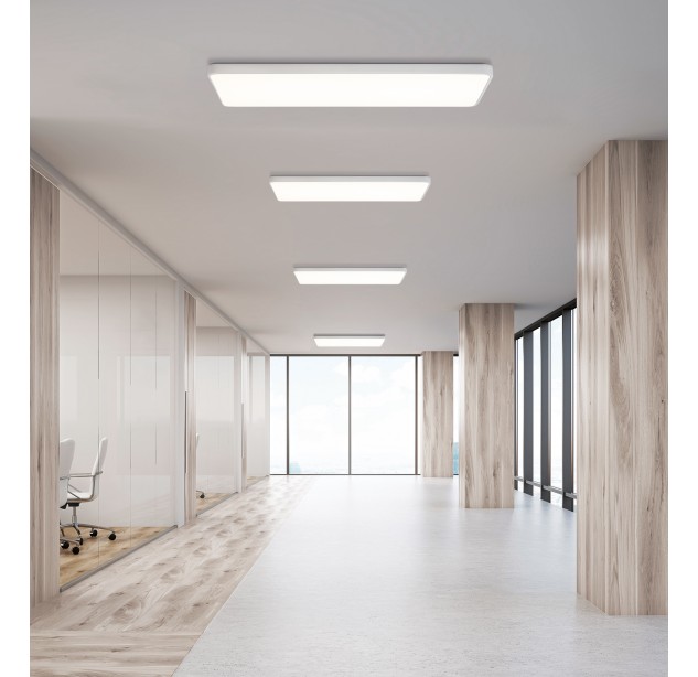 Turin Lubinis šviestuvas 3761/50 Tekstūruotas baltas, LED 39 W 5900 lm, CRI90 CL.I, integruotas LED, 2700 K–3000 K–4000 K slankusis jungiklis