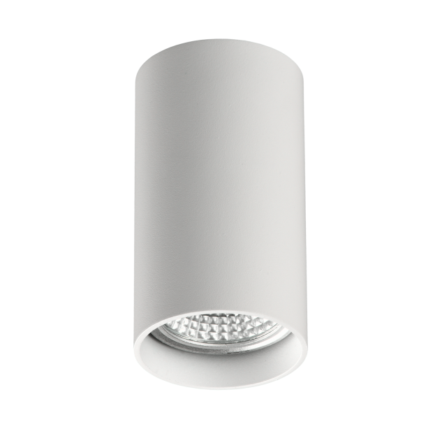 Zoom Lubinis šviestuvas 3764/10 Tekstūruotas baltas, LED GU10 8W, CL.I