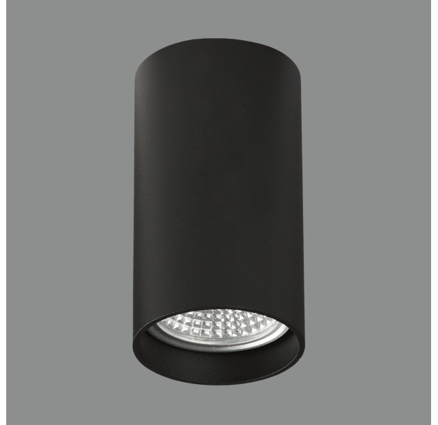 Zoom Lubinis šviestuvas 3764/10 Tekstūruotas juodas, LED GU10 8 W, CL.I